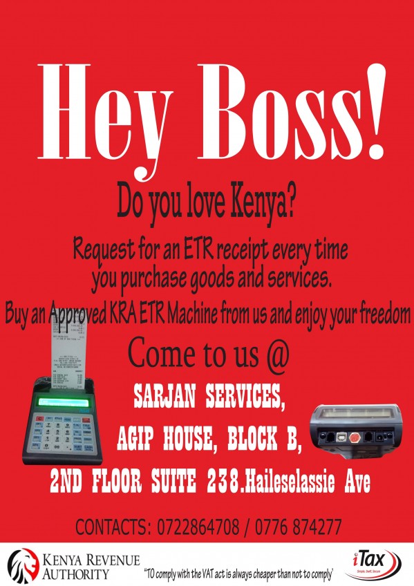 controller lide fange SARJAN SERVICES (K.R.A ETR MACHINE SECTION) (Nairobi, Kenya) - Contact  Phone, Address